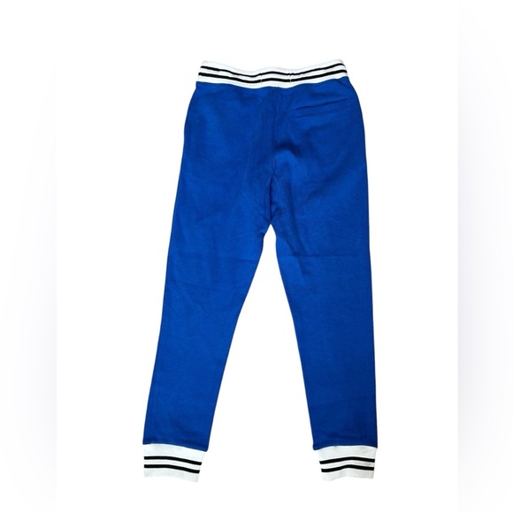 Edgar +  Ash men’s blue jogger with white/black cuffs size small - Picture 4 of 8
